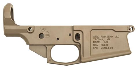 2 in stock AERO PRECISION M4E1 STRIPPED LOWER RECEIVER- ANODIZED KODIAK BROWN FFL Required Provide Contact Info in Notes at Checkout. . Aero precision ar10 lower
